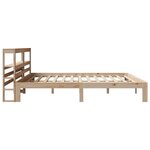 vidaXL Cadre de lit avec tête de lit sans matelas 180x200 cm