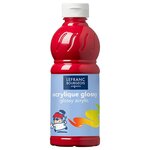 Flacon de 500ml Acrylique Glossy Rouge primaire Magenta LEFRANC BOURGEOIS