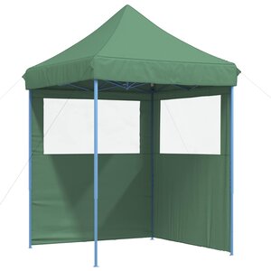 vidaXL Tente de fête 200 x 200 x 306 cm Vert Tissu Oxford