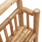 vidaXL Étagère Murale avec étagère Marron 40 x 13 x 44 cm Bambou