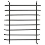 vidaXL Poêle de jardin avec tisonnier 38x38x122 cm Acier