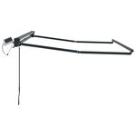 vidaXL Cadre de store rétractable électrique Anthracite 3 5 x 2 m