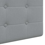 vidaXL Tête de lit suspendue tissu