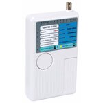 Velleman testeur de câbles usb et réseau 5 en 1 usb blanc vtlan7