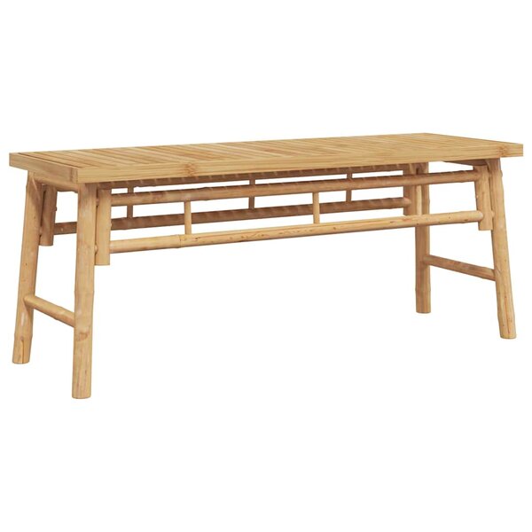 vidaXL Banc Marron 110 x 38 x 45 cm Bambou