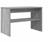 vidaXL Meuble TV Gris Sonoma 60 x 30 x 40 cm Bois d'ingénierie