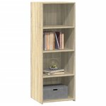 vidaXL Buffet haut chêne sonoma 45x41x124 cm bois d'ingénierie