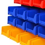 vidaXL Organisateur d'outils de garage mural