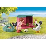 PLAYMOBIL 71510 - Poulailler et jardin