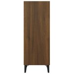 vidaXL Buffet chêne marron 34 5x32 5x90 cm bois d'ingénierie
