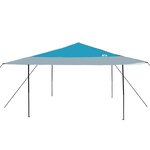 vidaXL Tente à auvent pop-up Bleu 400 x 400 cm tissu