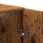 vidaXL Armoire murale vieux bois 69 5x34x90 cm