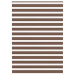 vidaXL Store zèbre marron 155x230cm largeur du tissu 150 9cm polyester