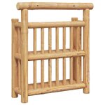 vidaXL Étagère Murale avec étagère Marron 40 x 13 x 44 cm Bambou