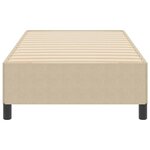 vidaXL Cadre de lit Vert gris 80 x 200 cm Tissu en velours côtelé