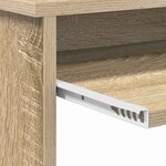 vidaXL Bureau Chêne sonoma 106 x 40 x 88.5 cm Bois d'ingénierie