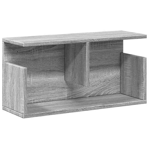 vidaXL Armoire murale 60x20x30 cm sonoma gris bois d'ingénierie