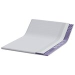 vidaXL Coussins de Matelas Blanc 140 x 190 cm