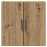 Meuble mural vidaXL En chêne artisanal 60x31 5x60 cm En bois d'ingénierie