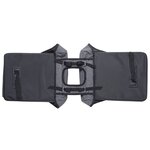 Willex sacoche double 800 33 l gris et noir