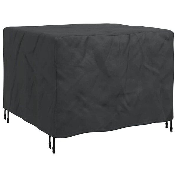 vidaXL Housse pour mobilier d'extérieur Noir 113 x 113 x 73 cm 210D