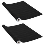 vidaXL Films autoadhésifs pour meubles 2 Pièces naturel 500x90 cm PVC