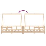 vidaXL Cadre de lit pour enfant 70x140 cm bois de pin massif
