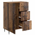 vidaXL Buffet Bois ancien 66 x 34 5 x 89 5 cm Bois d'ingénierie