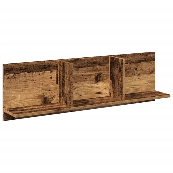 vidaXL Armoire murale 100x16 5x30 cm vieux bois bois d'ingénierie