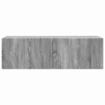 vidaXL Meuble TV mural Gris Sonoma 60 x 31 x 29.5 cm Bois d'ingénierie