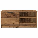 vidaXL Meubles TV 2 Pièces vieux bois 80x35x36 5 cm bois d'ingénierie