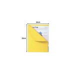 Pt100 chem Foldyne180 bord décalé canari x 5 EXACOMPTA