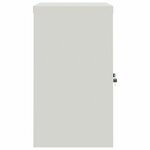 vidaXL Classeur gris clair et bleu 90x40x70 cm acier