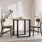 vidaXL Dessus de table 2 Pièces 70x35x2 5cm rectangulaire bois pin massif