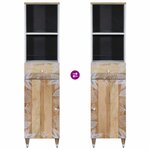 vidaXL Armoire de salle de bain 38x33 5x160 cm bois massif de manguier