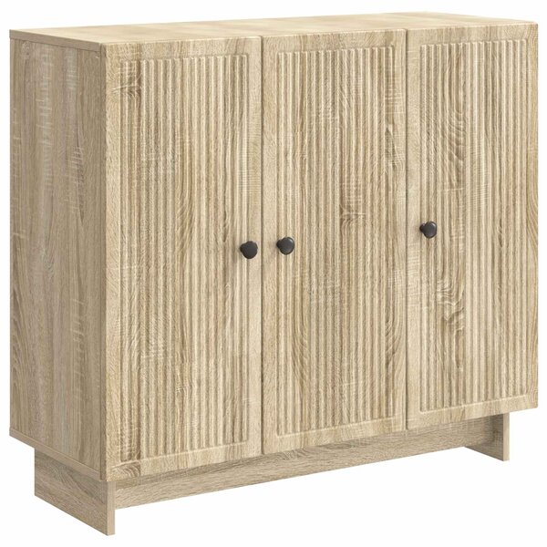 vidaXL Buffet Chêne Sonoma 89 x 34 5 x 80 cm Bois d'ingénierie