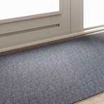 vidaXL Tapis Couloir Gris clair 100 x 200 cm tissu