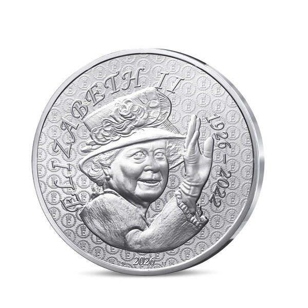Elizabeth II Monnaie de 100€ Argent