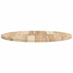 vidaXL Dessus de table rond Ø60x2 cm bois massif d'acacia