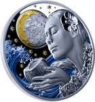Monnaie OCEAN GODDESS Guardians of the Tides 2 Oz Argent 5$ Samoa 2027 (PRÉCOMMANDE)