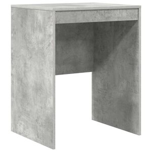 vidaXL Bureau Gris béton 60 x 50 x 76 cm Bois d'ingénierie
