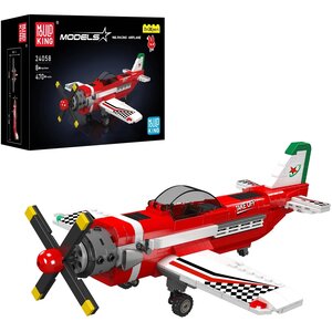 Mould King 24058 - Kit de construction de maquettes d'avion de course