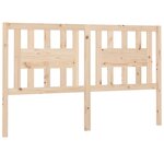 vidaXL Tête de lit 141x4x100 cm Bois massif de pin