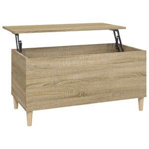 vidaXL Table basse Chêne sonoma 90x44 5x45 cm Bois d'ingénierie