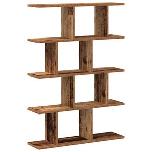 vidaXL Étagère cube murale 12 compartiments vieux bois bois ingénierie