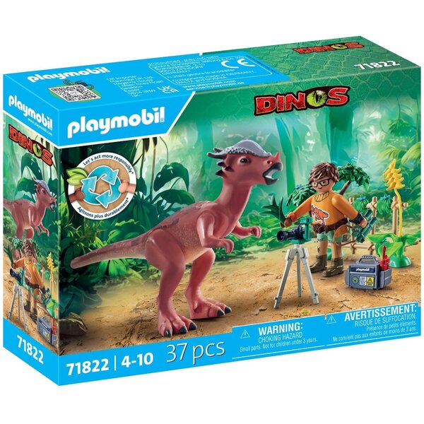 PLAYMOBIL 71822 - Stygimoloch avec chercheur  matériel d'observation
