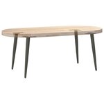 vidaXL Pieds de table basse coniques 4 pièces Anthracite 30-31 cm Acier
