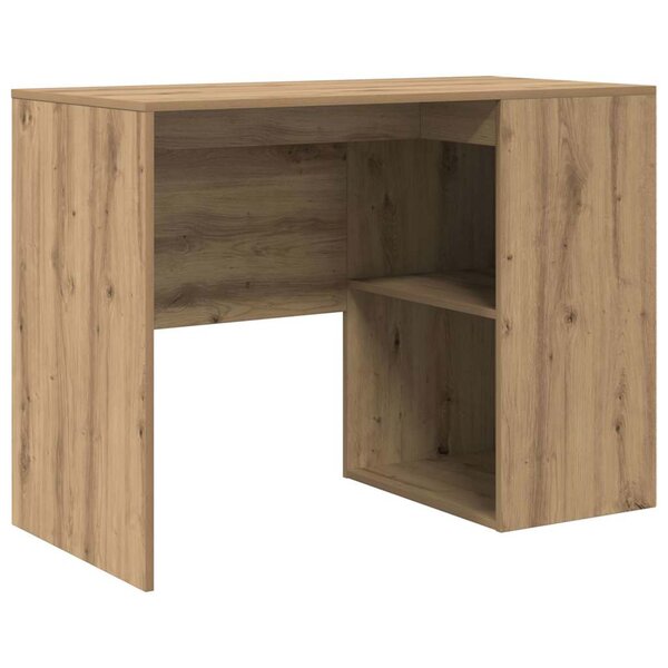 vidaXL Bureau chêne artisanal 102 x 50 x 75 cm Bois d'ingénierie