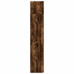 vidaXL Armoire de rangement chêne fumé 70x42 5x225cm bois d'ingénierie