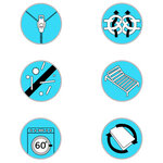 vidaXL Matelas 120 x 200 cm 7 zones Mousse PU 16 cm H2 H3